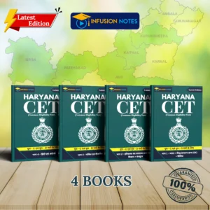 Haryana CET Notes || H-CET Handwritten Study Material || 04 Books